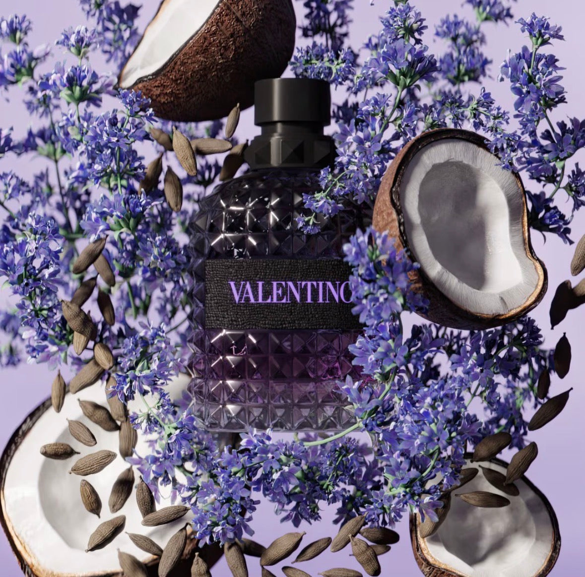 Valentino Uomo born in Roma purple